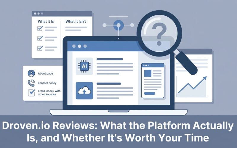 Droven.io Reviews: What the Platform Actually Is, and Whether It’s Worth Your Time