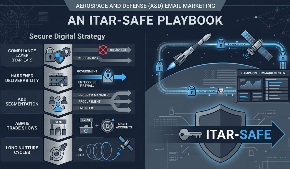 Aerospace And Defense Email Marketing: An ITAR-Safe Playbook