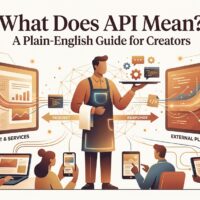 What Does API Mean? A Plain-English Guide for Creators