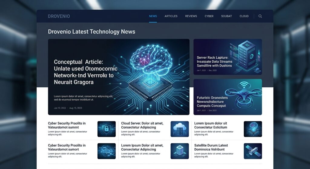 Drovenio Latest Technology News: What This Search Term Actually Points To