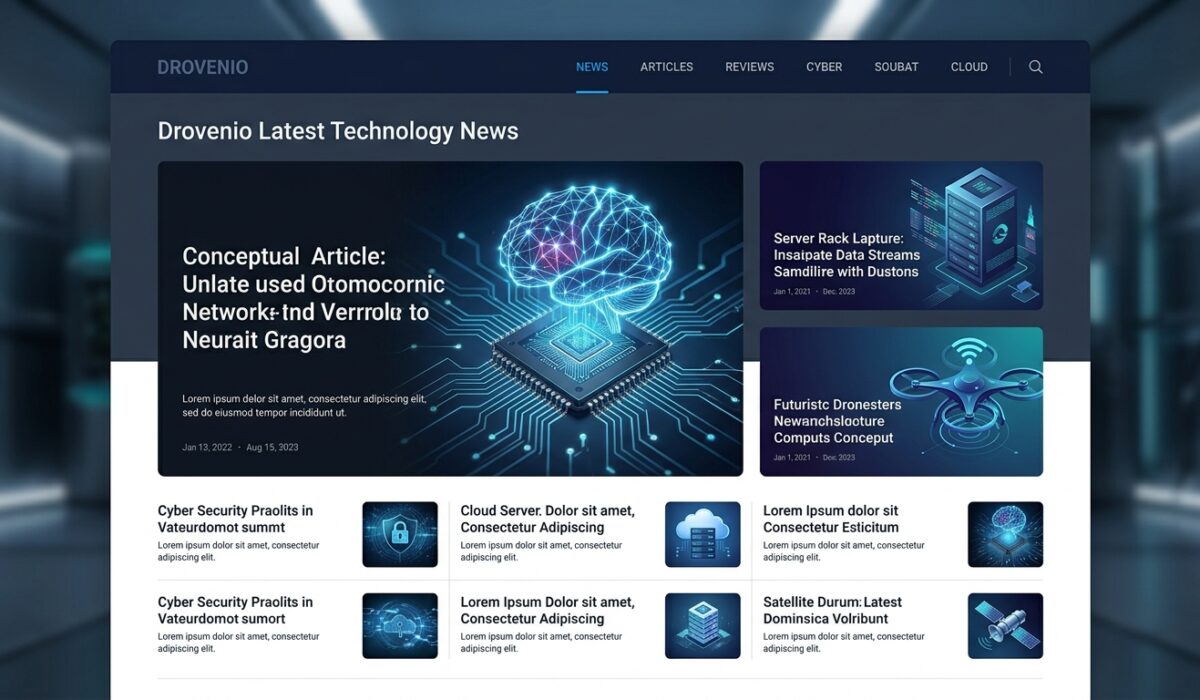 Drovenio Latest Technology News: What This Search Term Actually Points To