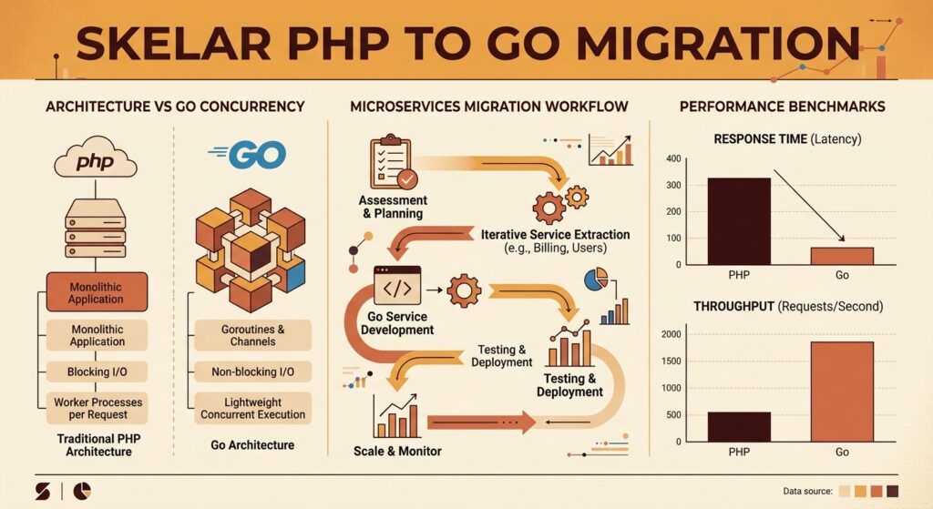 Skelar PHP to Go Migration: What Backend Teams Can Learn