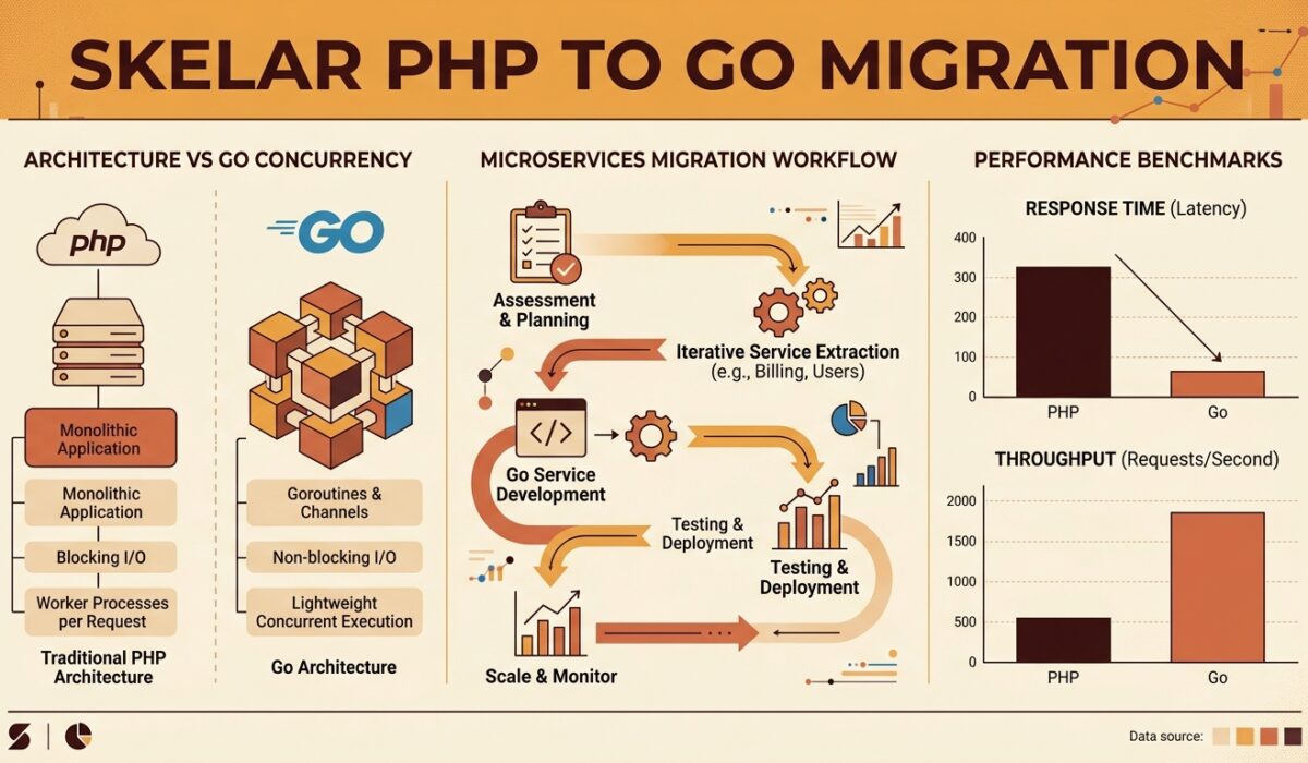 Skelar PHP to Go Migration: What Backend Teams Can Learn