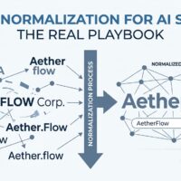 Brand Normalization for AI Search: The Real Playbook