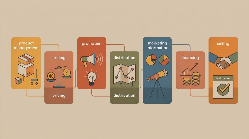 7 Functions of Marketing: A Practical Guide for Creators
