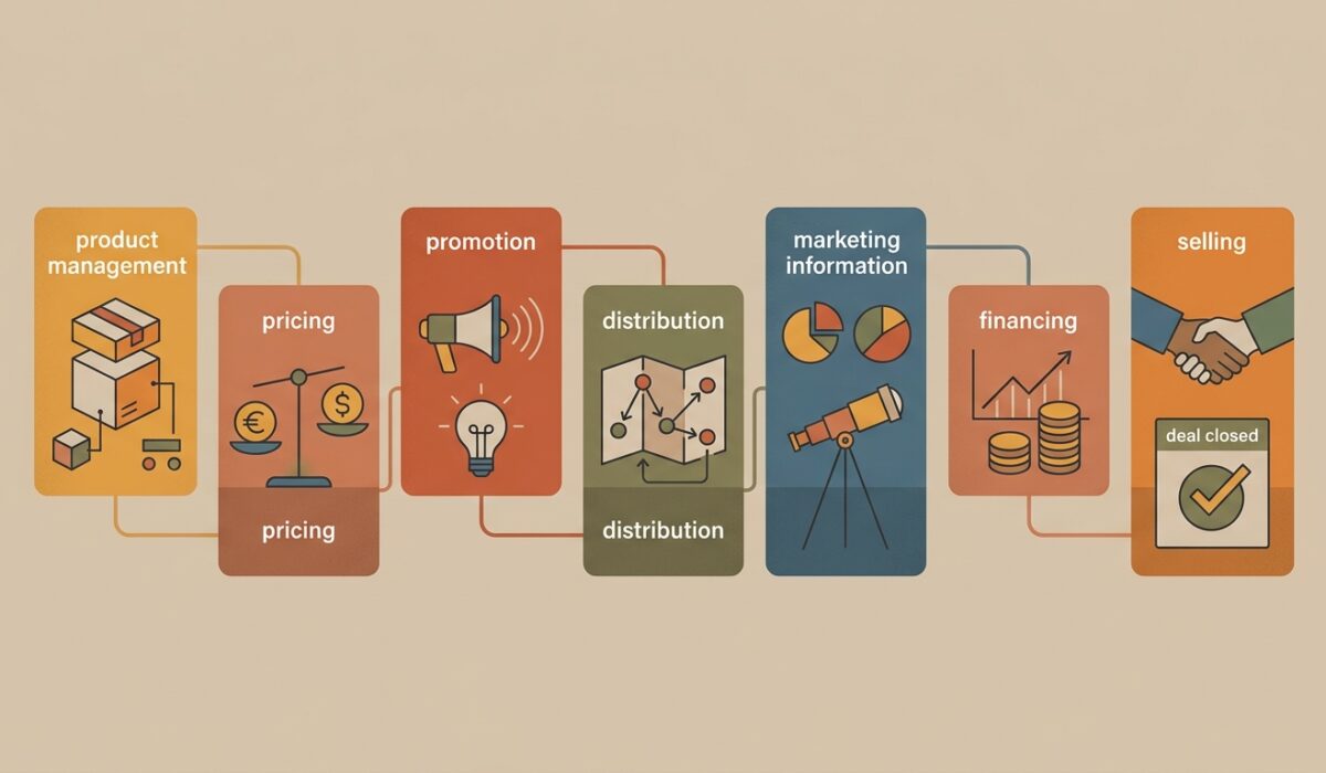 7 Functions of Marketing: A Practical Guide for Creators