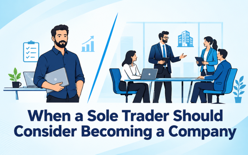 When a Sole Trader Should Consider Becoming a Company