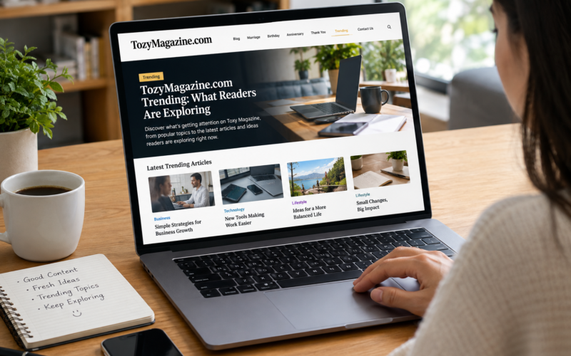 TozyMagazine com Trending: What Readers Are Exploring