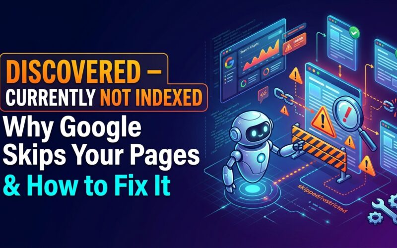 Discovered – Currently Not Indexed: Why Google Skips Your Pages and How to Fix It