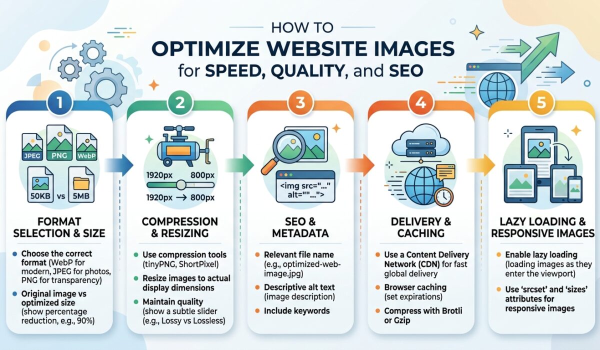 How to Optimize Website Images for Speed, Quality, and SEO
