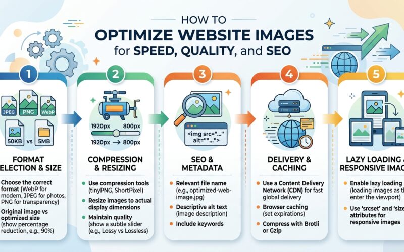 How to Optimize Website Images for Speed, Quality, and SEO