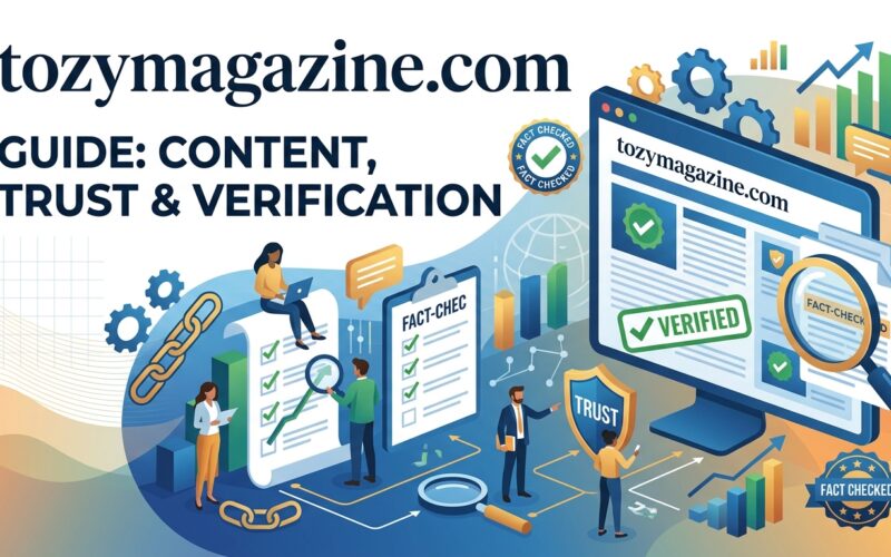 Tozymagazine.com Guide: Content, Trust and Verification