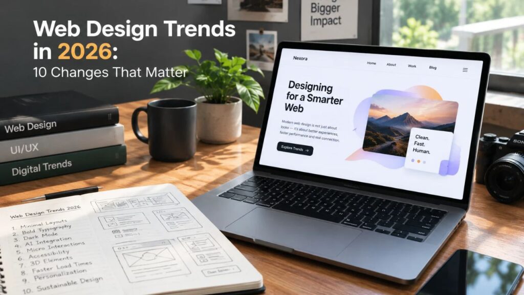 Web Design Trends in 2026: 10 Changes That Matter