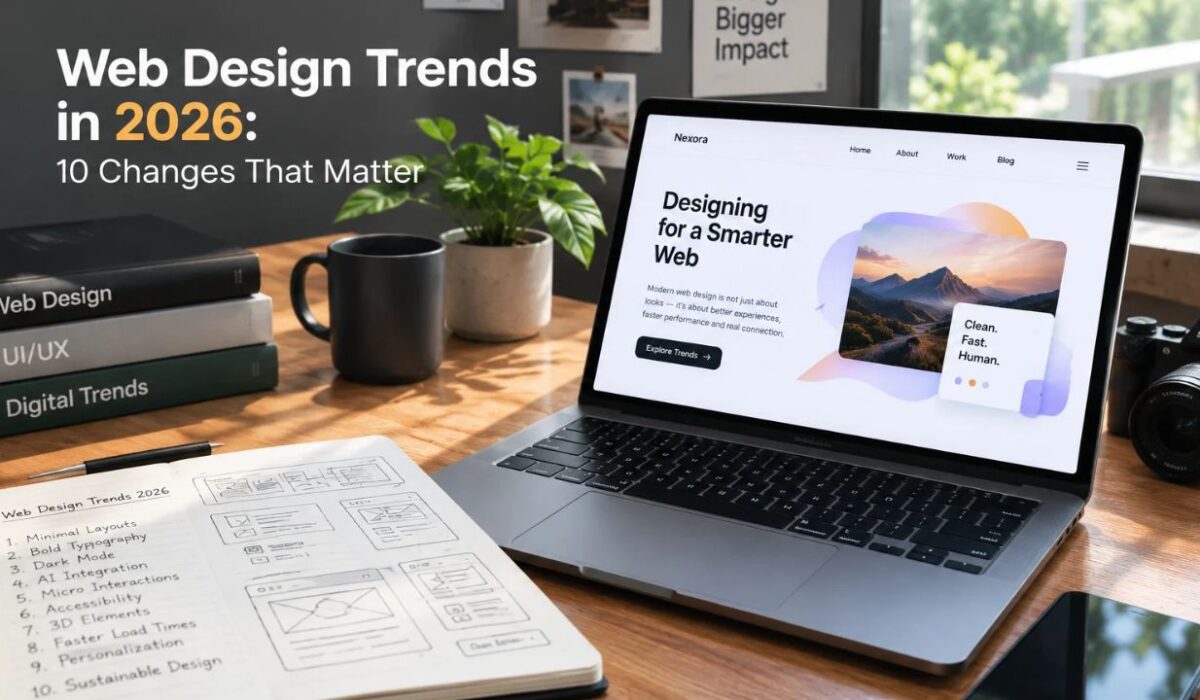Web Design Trends in 2026: 10 Changes That Matter