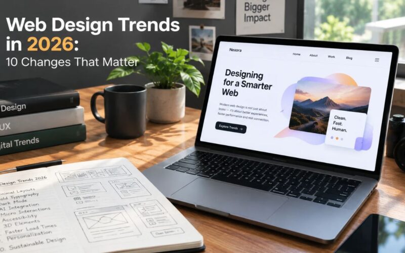 Web Design Trends in 2026: 10 Changes That Matter