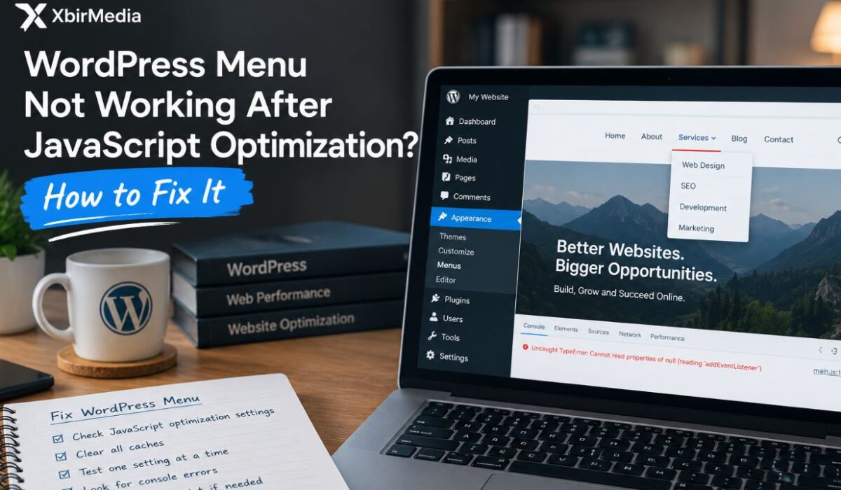 WordPress Menu Not Working After JavaScript Optimization? How to Fix It